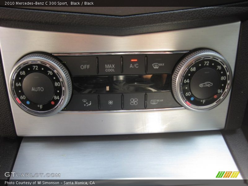 Black / Black 2010 Mercedes-Benz C 300 Sport