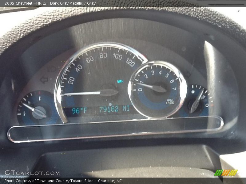 Dark Gray Metallic / Gray 2009 Chevrolet HHR LS