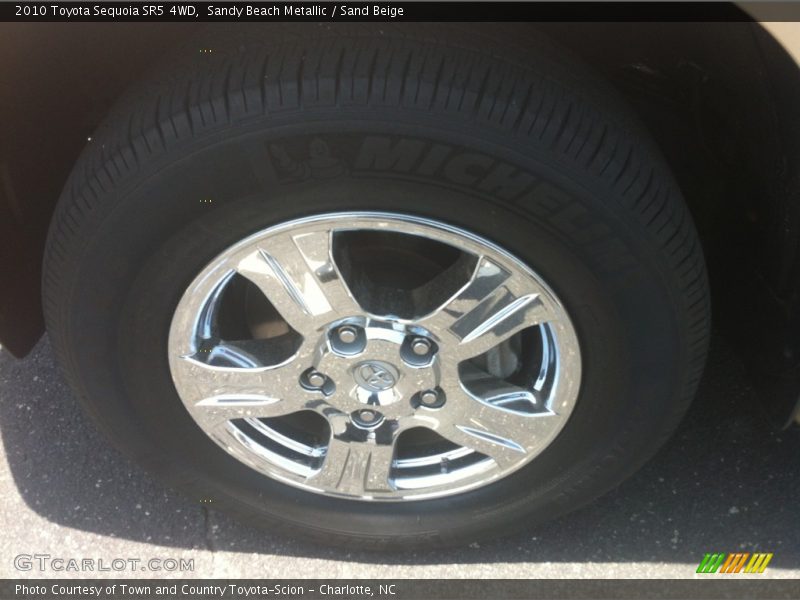 Sandy Beach Metallic / Sand Beige 2010 Toyota Sequoia SR5 4WD