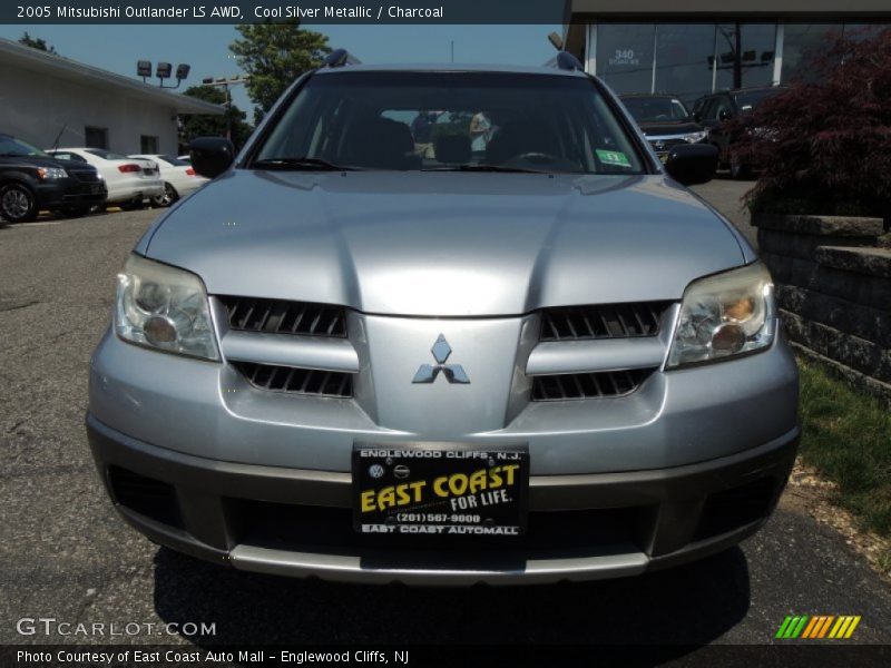 Cool Silver Metallic / Charcoal 2005 Mitsubishi Outlander LS AWD