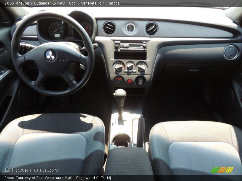 Cool Silver Metallic / Charcoal 2005 Mitsubishi Outlander LS AWD