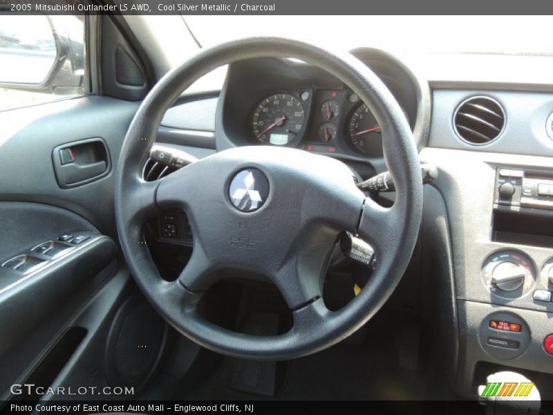 Cool Silver Metallic / Charcoal 2005 Mitsubishi Outlander LS AWD