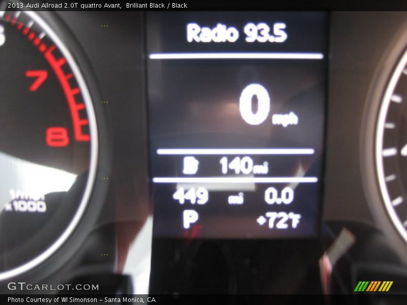 Brilliant Black / Black 2013 Audi Allroad 2.0T quattro Avant