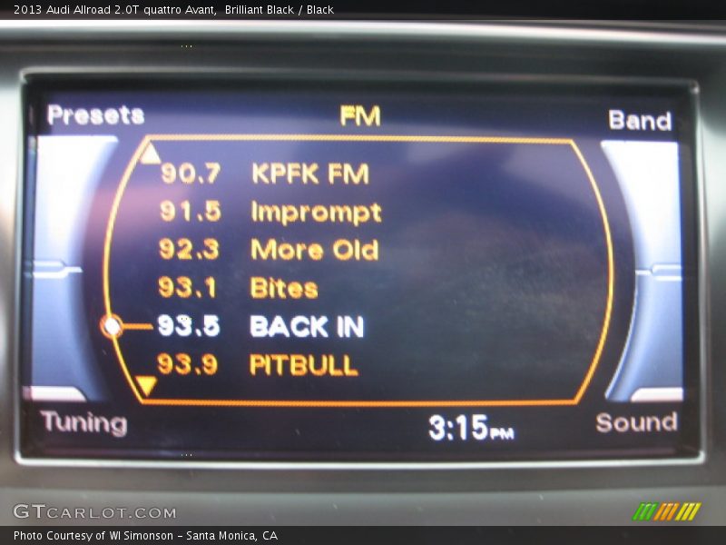 Brilliant Black / Black 2013 Audi Allroad 2.0T quattro Avant