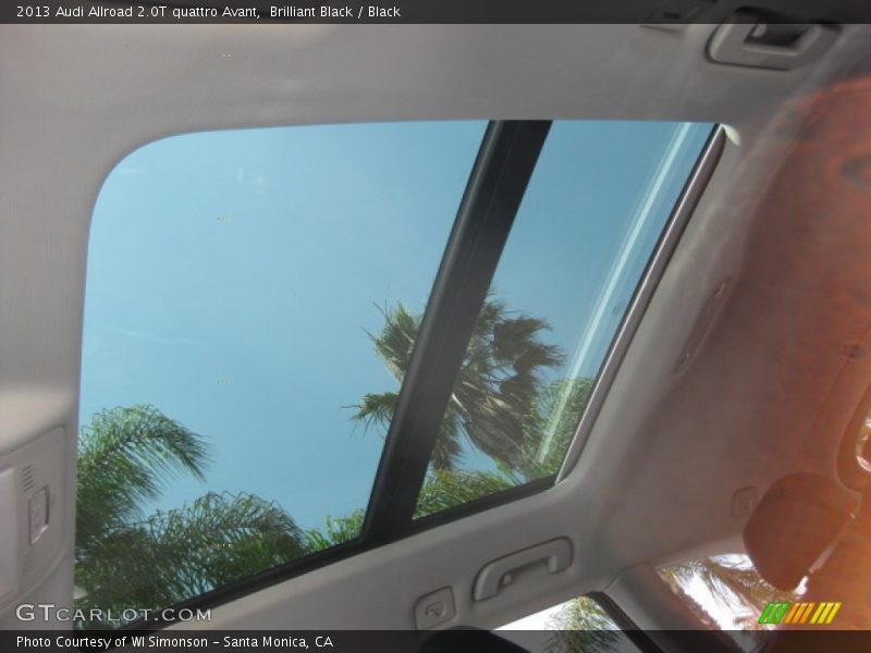 Sunroof of 2013 Allroad 2.0T quattro Avant