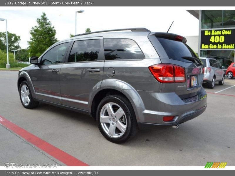 Storm Grey Pearl / Black 2012 Dodge Journey SXT