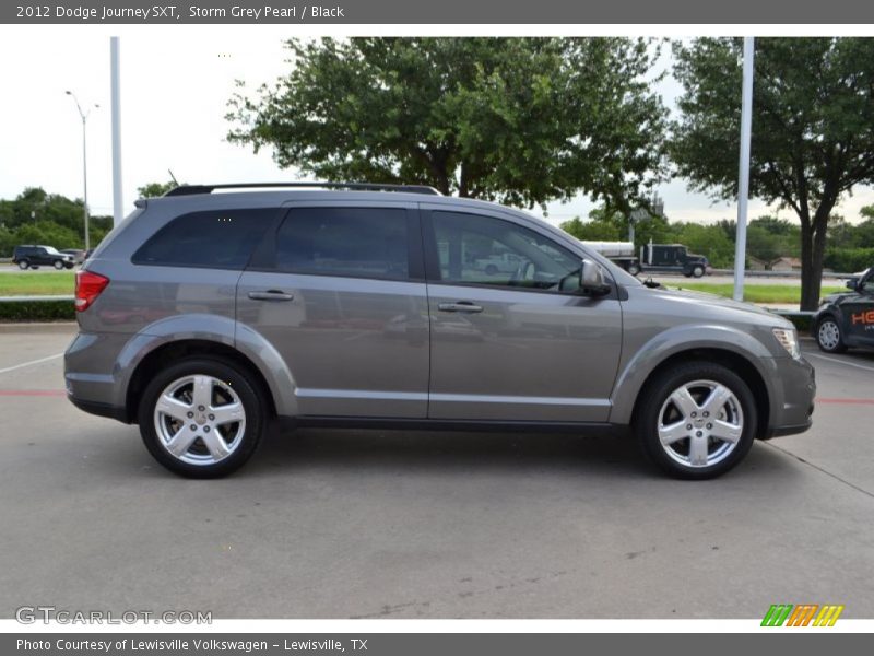 Storm Grey Pearl / Black 2012 Dodge Journey SXT
