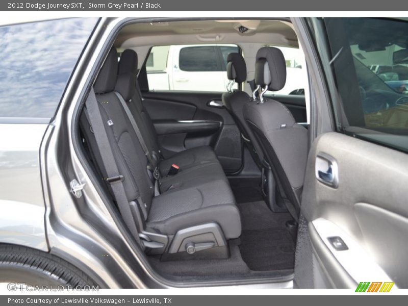 Storm Grey Pearl / Black 2012 Dodge Journey SXT