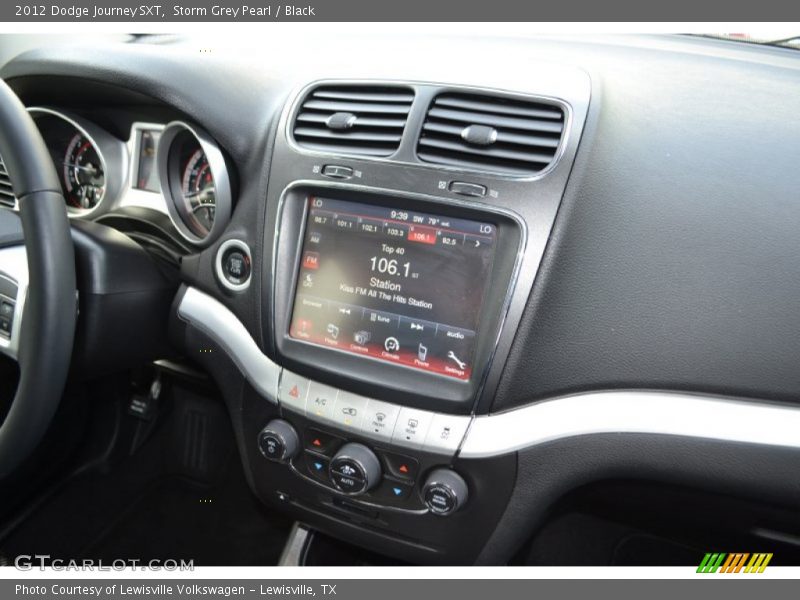 Storm Grey Pearl / Black 2012 Dodge Journey SXT