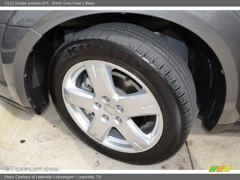 Storm Grey Pearl / Black 2012 Dodge Journey SXT