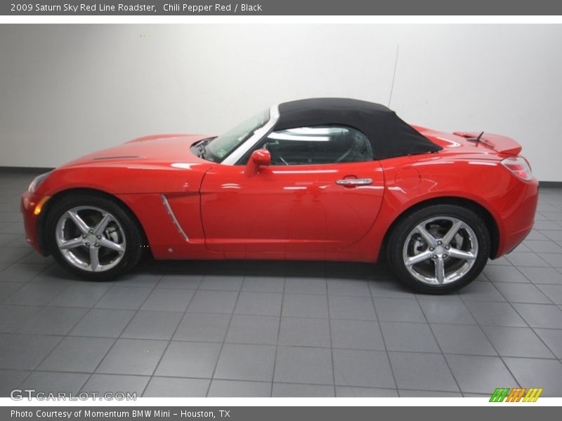  2009 Sky Red Line Roadster Chili Pepper Red