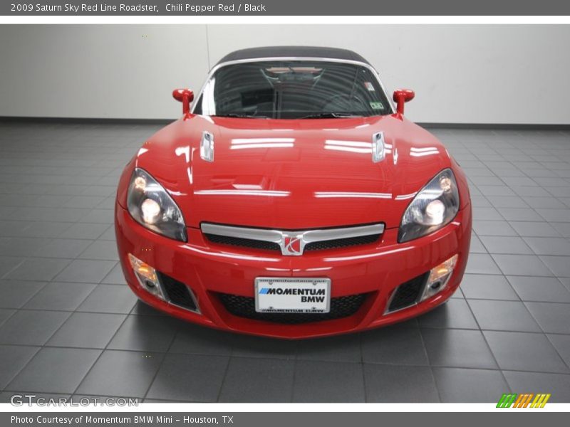 Chili Pepper Red / Black 2009 Saturn Sky Red Line Roadster