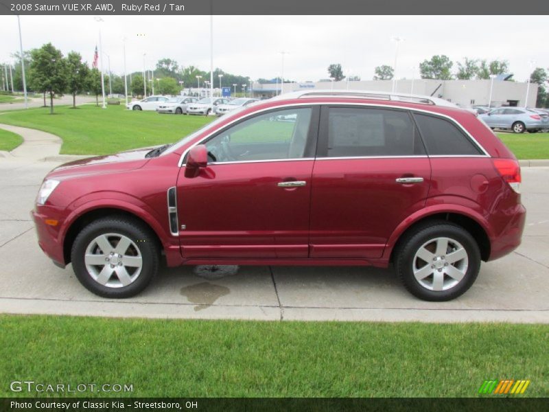  2008 VUE XR AWD Ruby Red