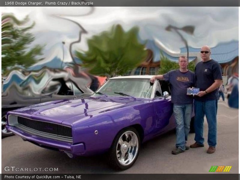 Plumb Crazy / Black/Purple 1968 Dodge Charger