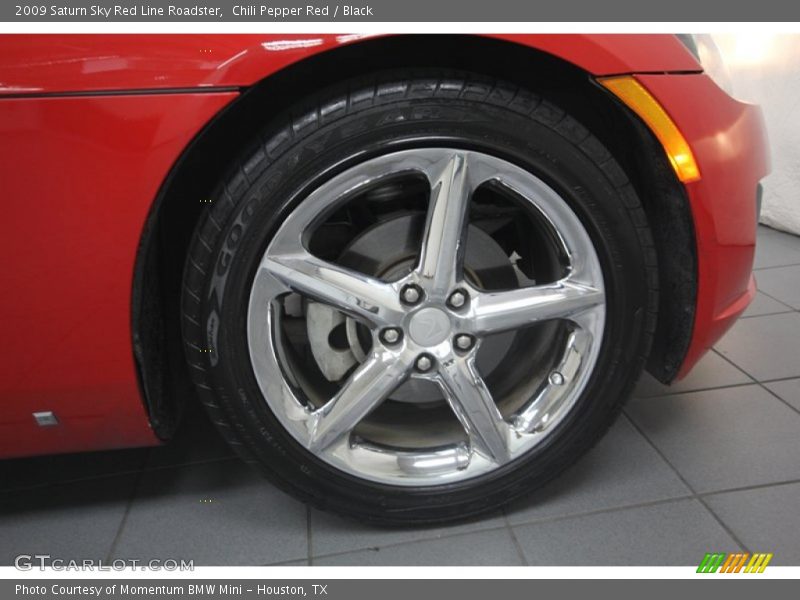  2009 Sky Red Line Roadster Wheel