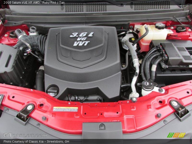  2008 VUE XR AWD Engine - 3.6 Liter DOHC 24-Valve VVT V6