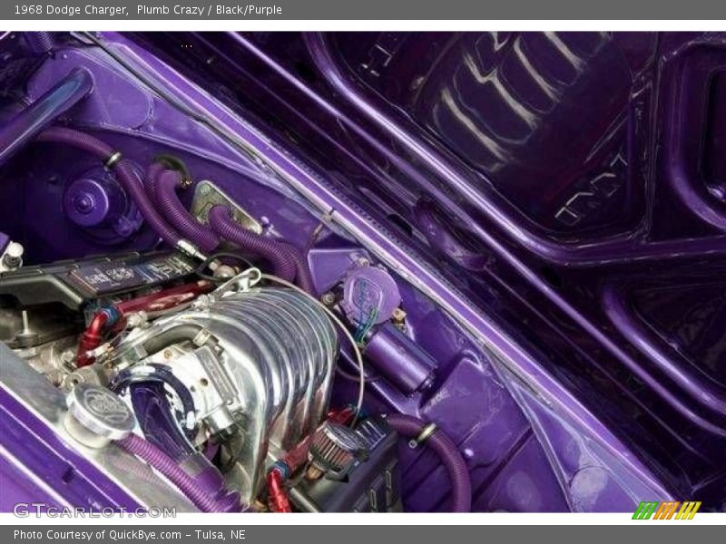 Plumb Crazy / Black/Purple 1968 Dodge Charger