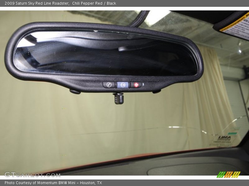 Chili Pepper Red / Black 2009 Saturn Sky Red Line Roadster