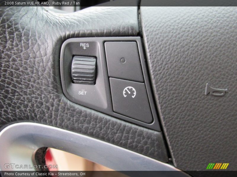 Controls of 2008 VUE XR AWD