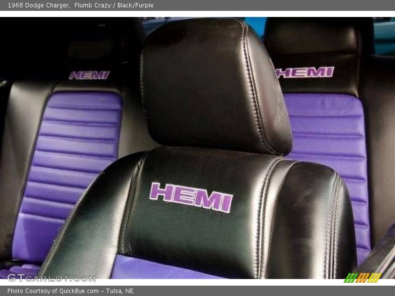 Plumb Crazy / Black/Purple 1968 Dodge Charger