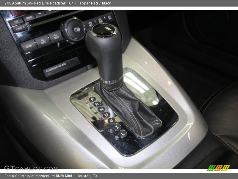 Chili Pepper Red / Black 2009 Saturn Sky Red Line Roadster