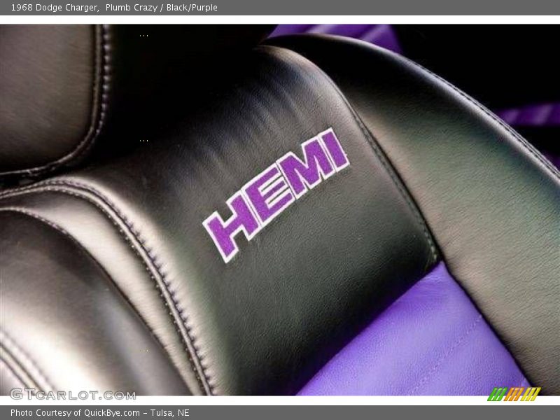 Plumb Crazy / Black/Purple 1968 Dodge Charger