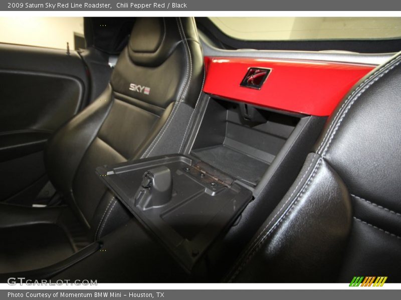 Chili Pepper Red / Black 2009 Saturn Sky Red Line Roadster