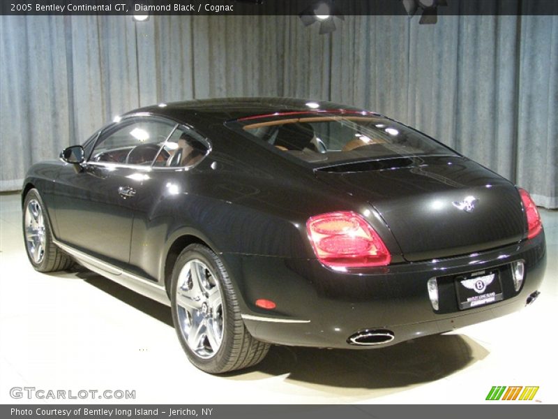 Diamond Black / Cognac 2005 Bentley Continental GT