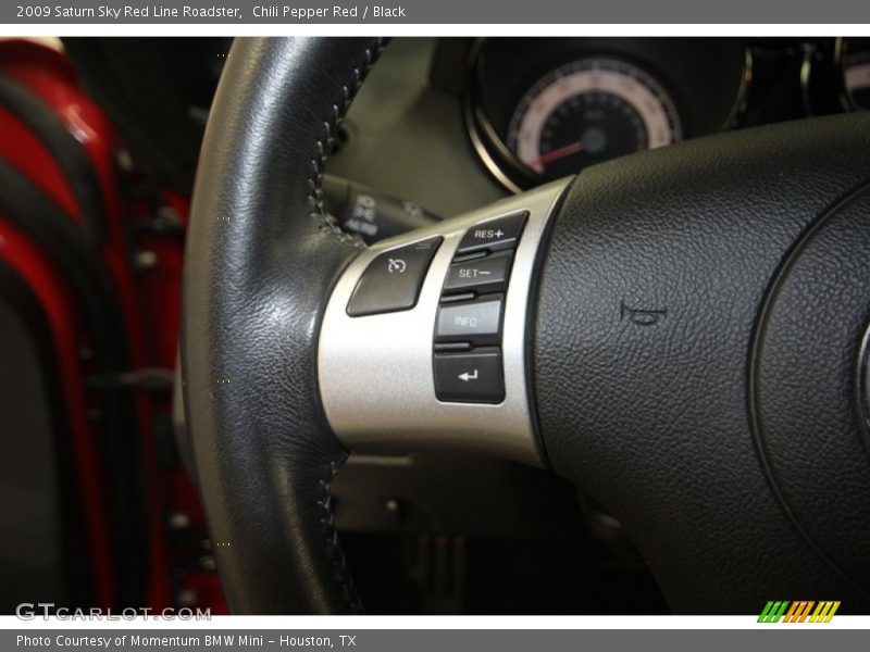 Chili Pepper Red / Black 2009 Saturn Sky Red Line Roadster