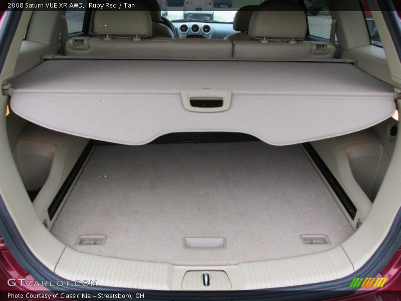  2008 VUE XR AWD Trunk
