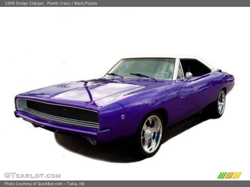 Plumb Crazy / Black/Purple 1968 Dodge Charger