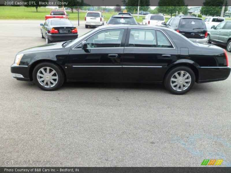 Black Ice / Ebony 2008 Cadillac DTS