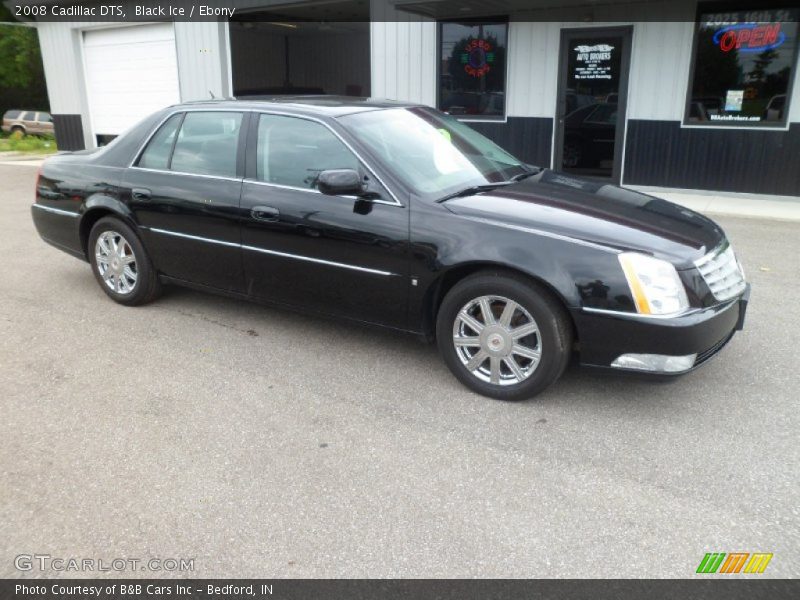 Black Ice / Ebony 2008 Cadillac DTS
