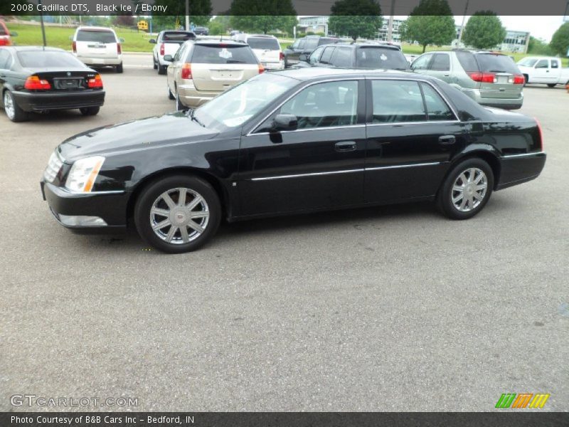 Black Ice / Ebony 2008 Cadillac DTS