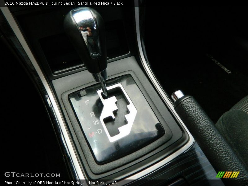  2010 MAZDA6 s Touring Sedan 6 Speed Sport Automatic Shifter
