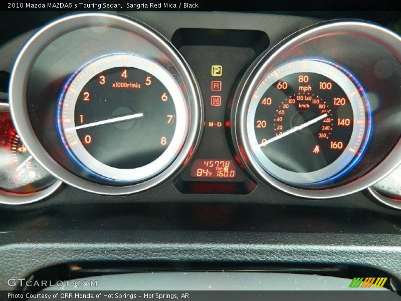  2010 MAZDA6 s Touring Sedan s Touring Sedan Gauges