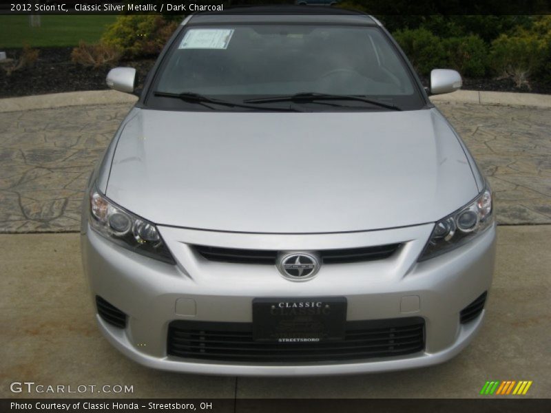 Classic Silver Metallic / Dark Charcoal 2012 Scion tC