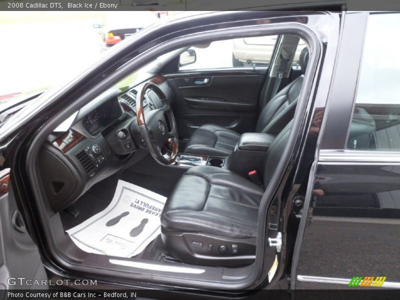 Black Ice / Ebony 2008 Cadillac DTS