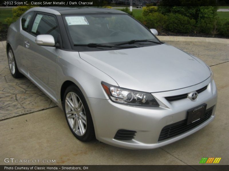 Classic Silver Metallic / Dark Charcoal 2012 Scion tC