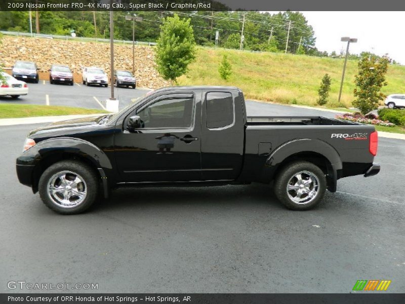 Custom Wheels of 2009 Frontier PRO-4X King Cab