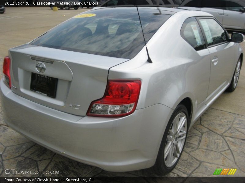 Classic Silver Metallic / Dark Charcoal 2012 Scion tC