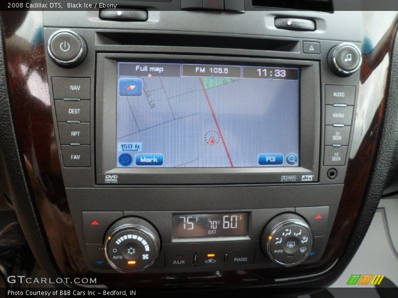 Black Ice / Ebony 2008 Cadillac DTS
