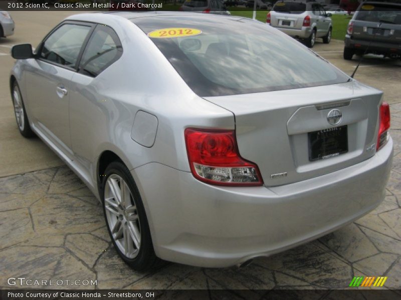 Classic Silver Metallic / Dark Charcoal 2012 Scion tC