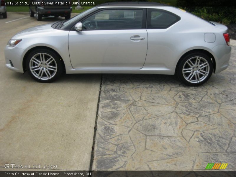 Classic Silver Metallic / Dark Charcoal 2012 Scion tC