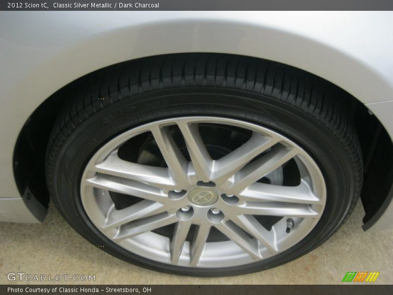 Classic Silver Metallic / Dark Charcoal 2012 Scion tC