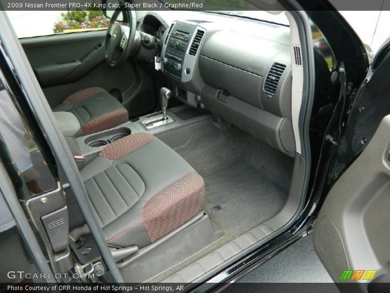Dashboard of 2009 Frontier PRO-4X King Cab
