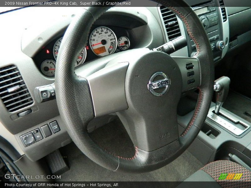  2009 Frontier PRO-4X King Cab Steering Wheel