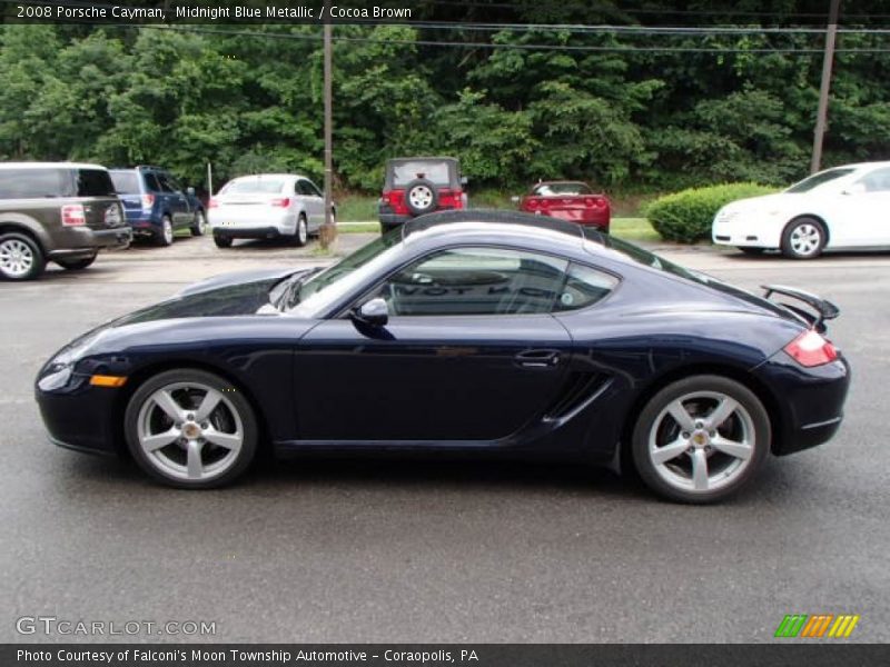  2008 Cayman  Midnight Blue Metallic