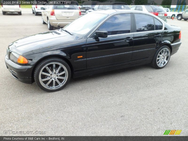 Jet Black / Sand 2000 BMW 3 Series 328i Sedan