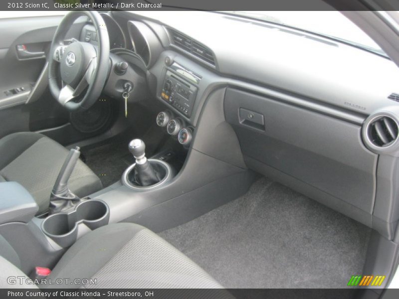 Classic Silver Metallic / Dark Charcoal 2012 Scion tC